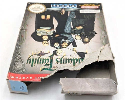 The Addams Family - Original Æske - FRG - NES Spil (C Grade) (Genbrug)